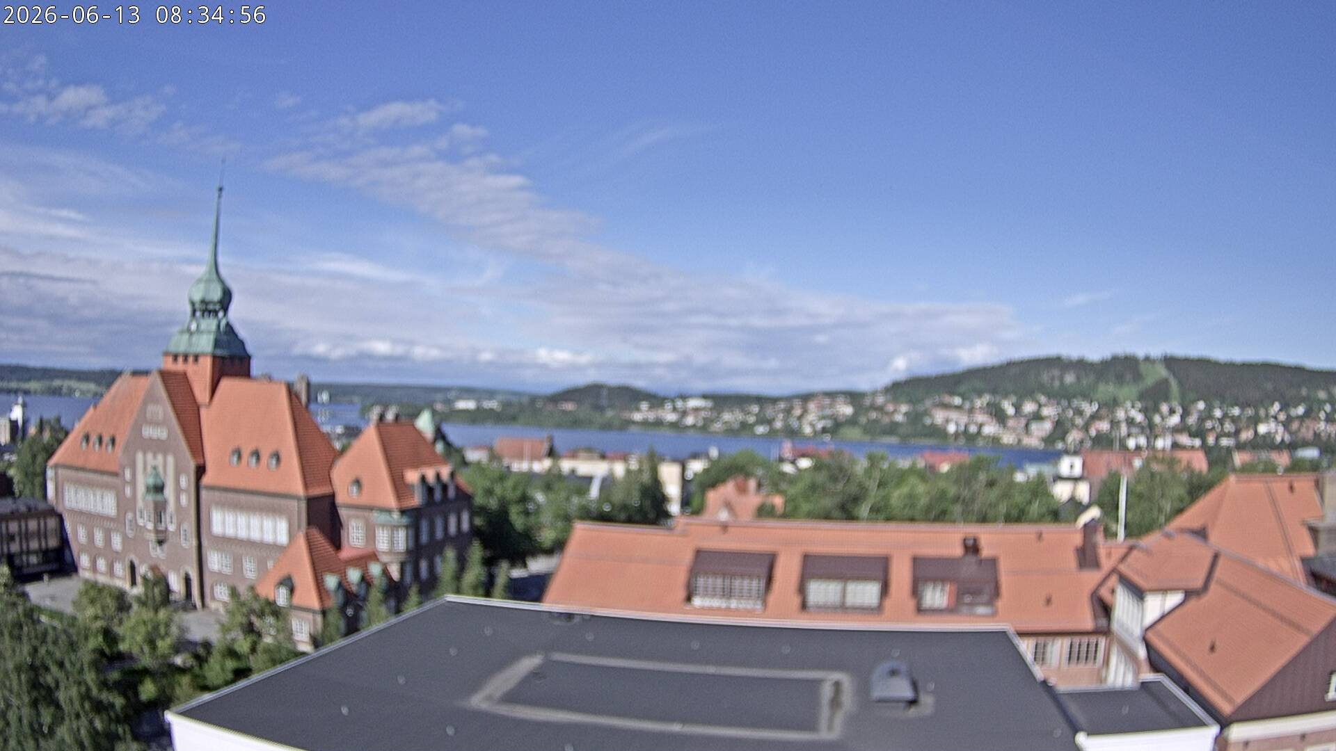Archiv Foto Webcam Östersund Rathaus