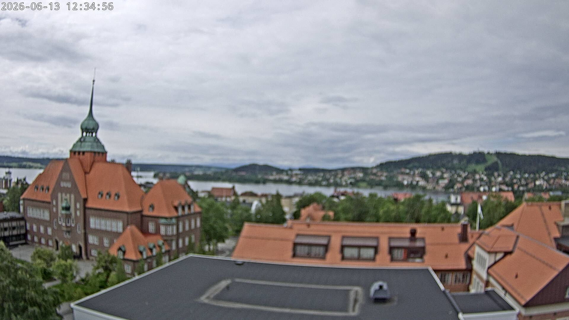 Archiv Foto Webcam Östersund Rathaus