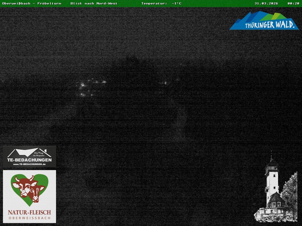 Archiv Foto Webcam Oberweissbach - Blick vom Fröbelturm