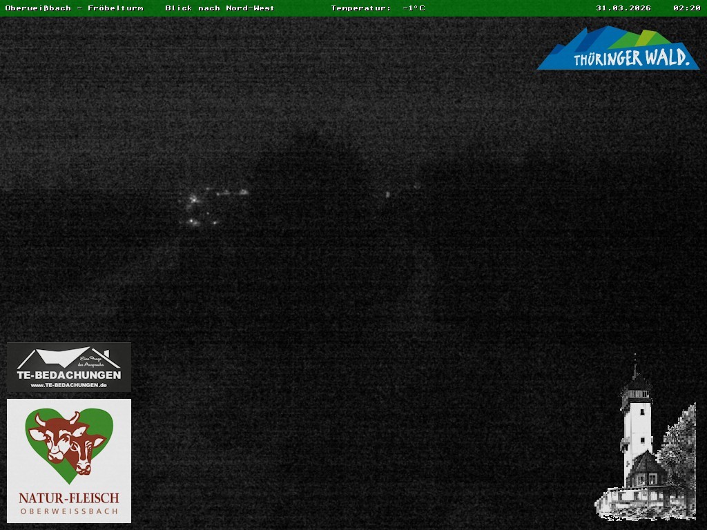 Archiv Foto Webcam Oberweissbach - Blick vom Fröbelturm