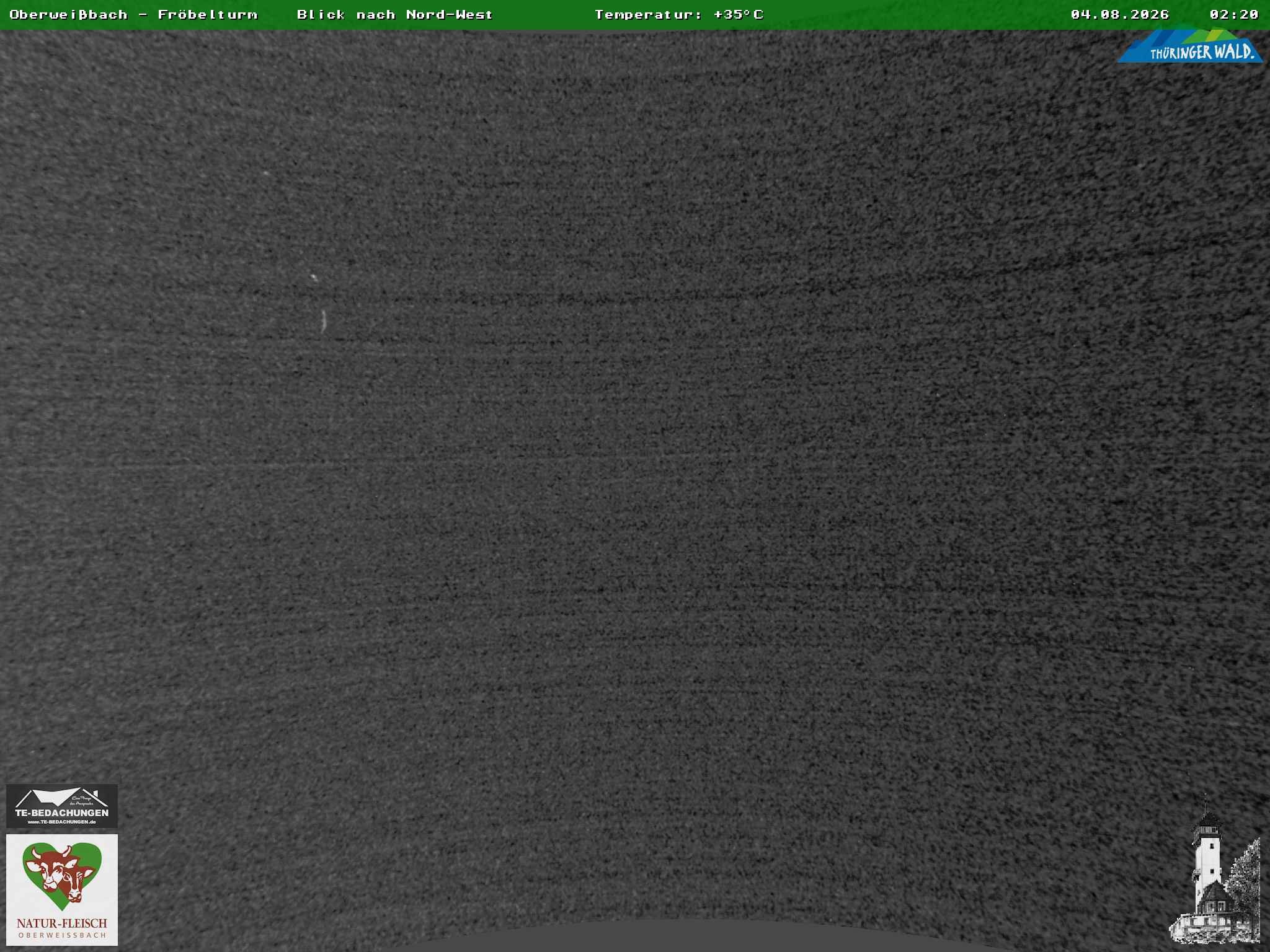 Archiv Foto Webcam Oberweissbach - Blick vom Fröbelturm