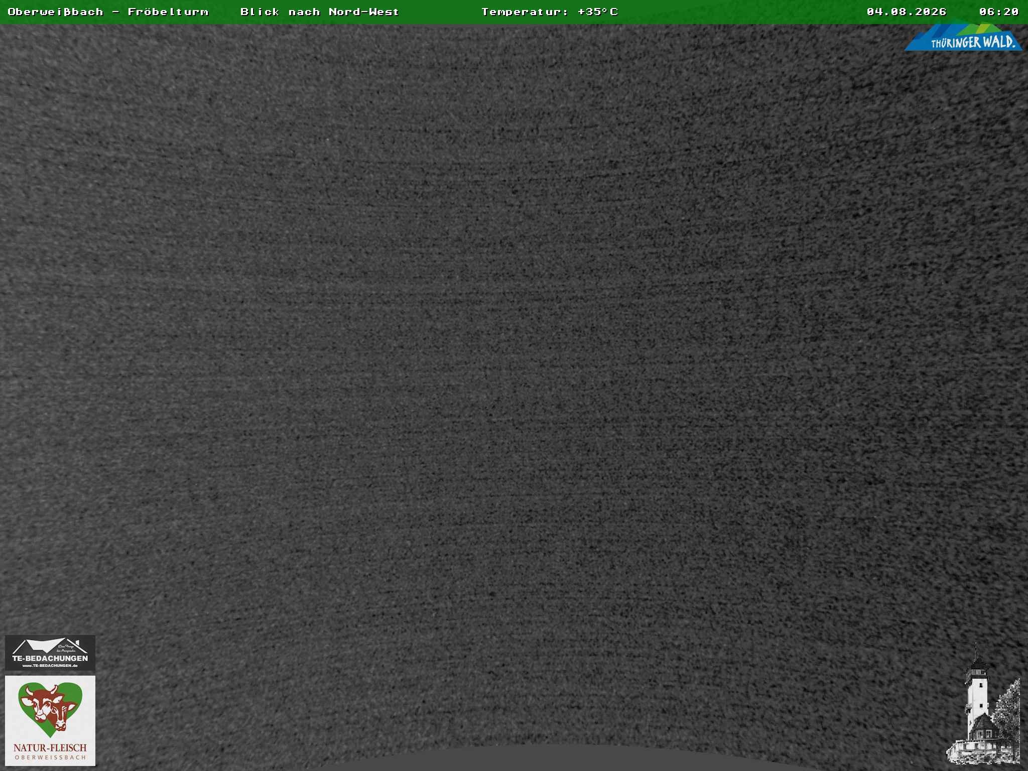 Archiv Foto Webcam Oberweissbach - Blick vom Fröbelturm