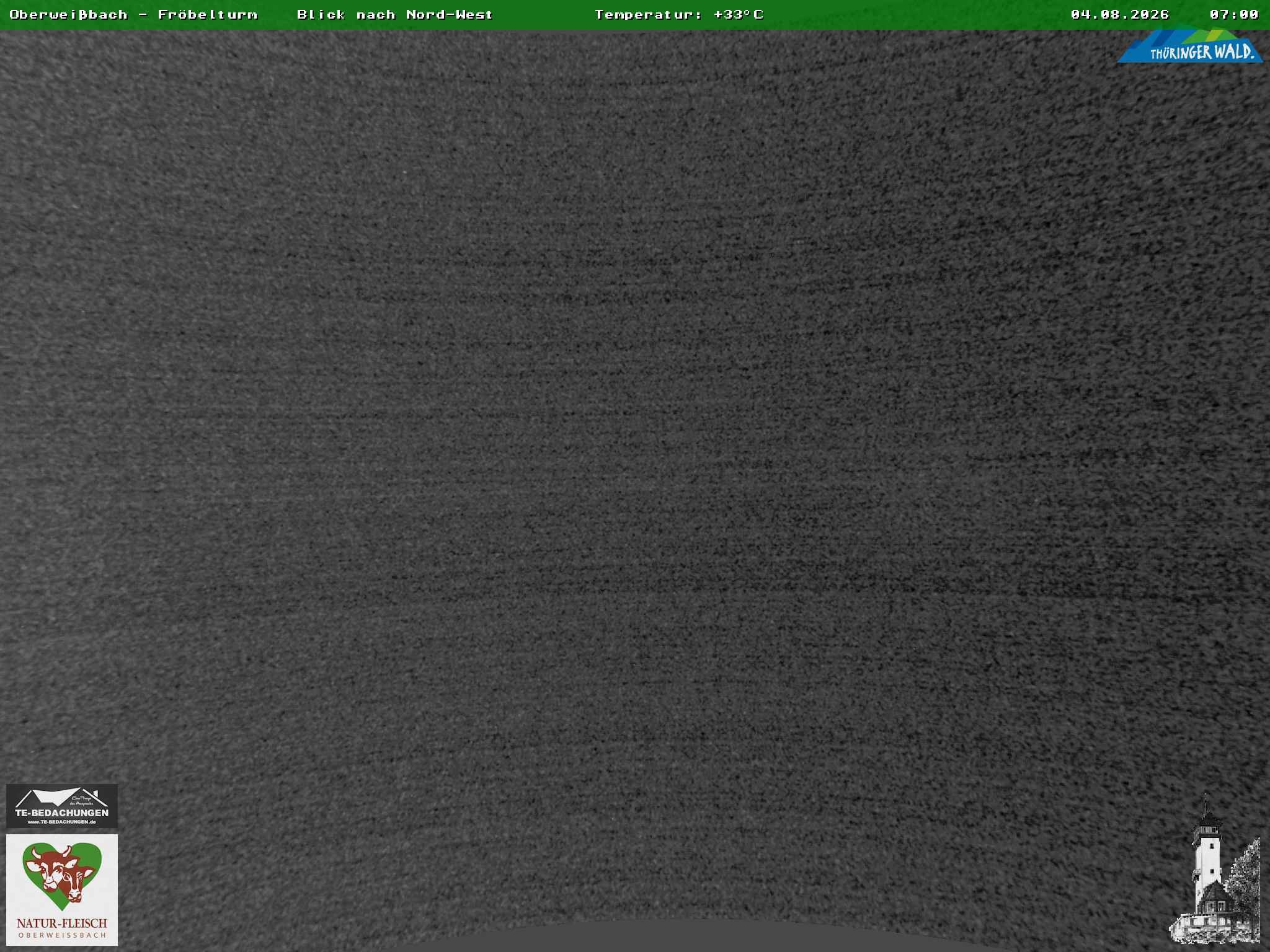 Archiv Foto Webcam Oberweissbach - Blick vom Fröbelturm