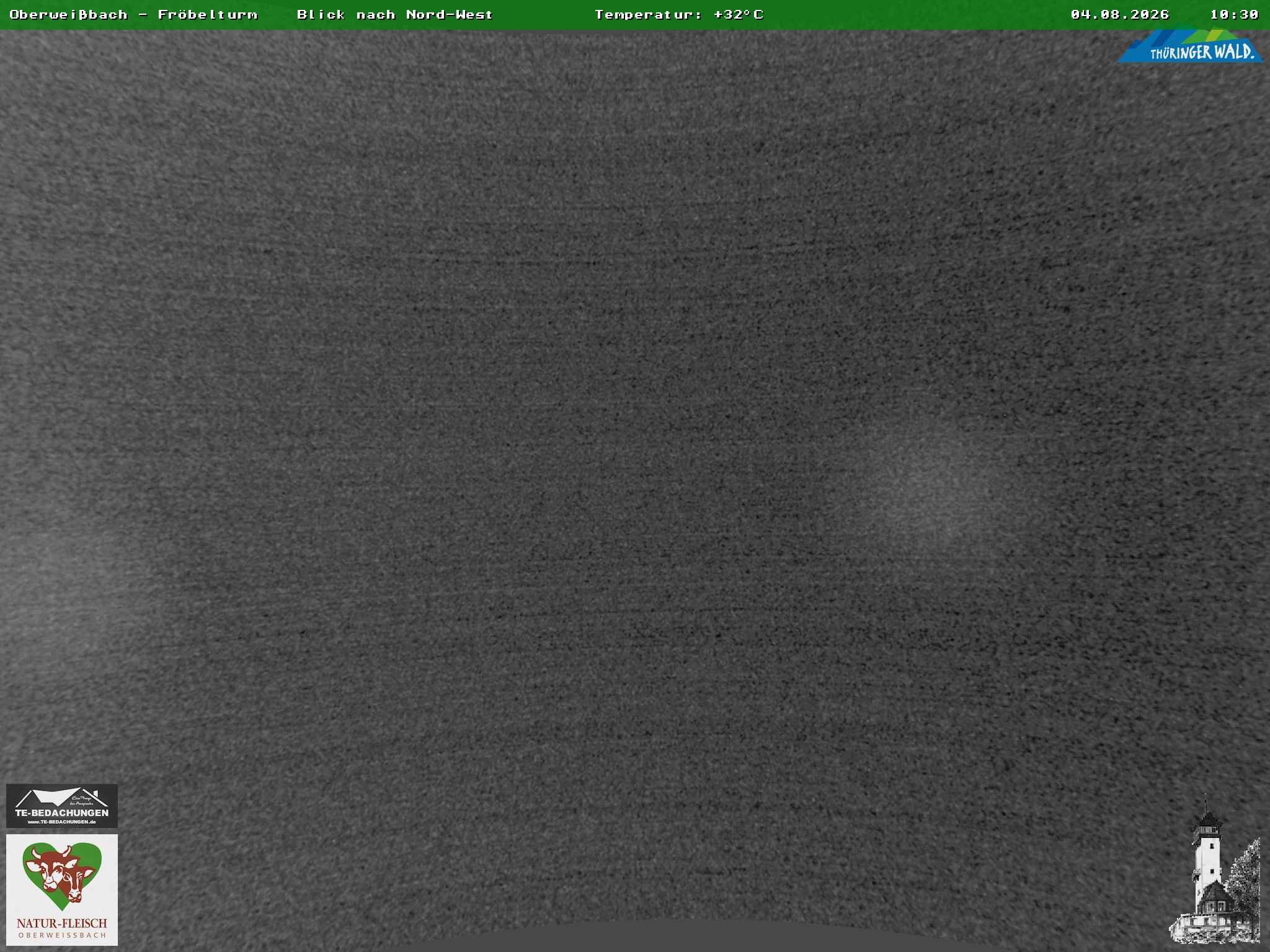 Archiv Foto Webcam Oberweissbach - Blick vom Fröbelturm