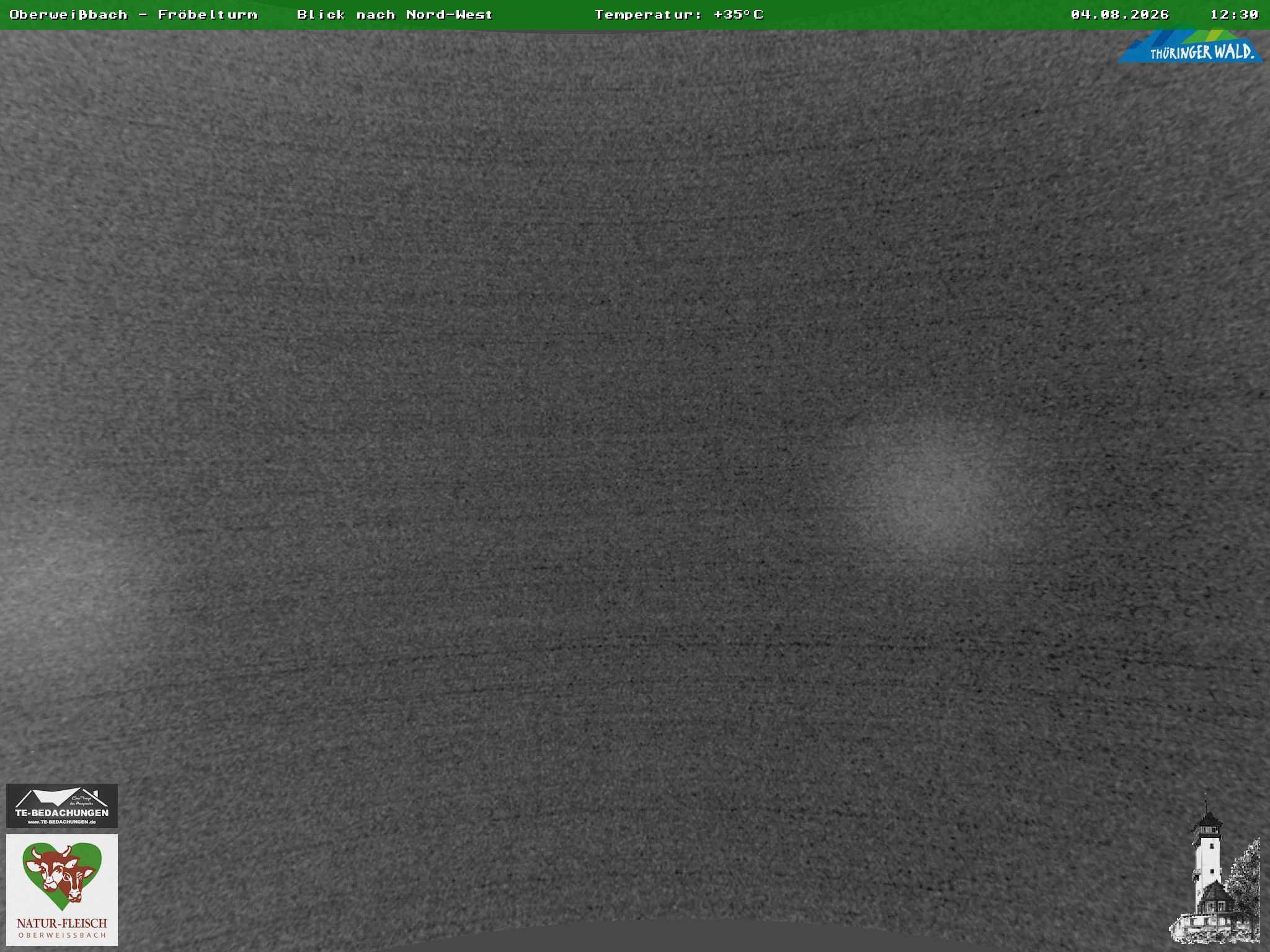 Archiv Foto Webcam Oberweissbach - Blick vom Fröbelturm