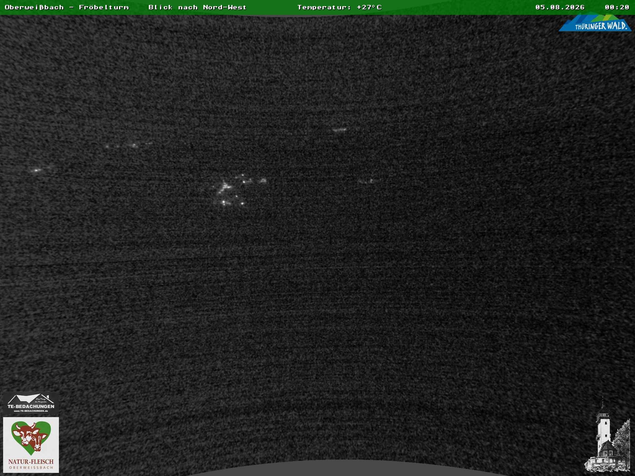 Archiv Foto Webcam Oberweissbach - Blick vom Fröbelturm