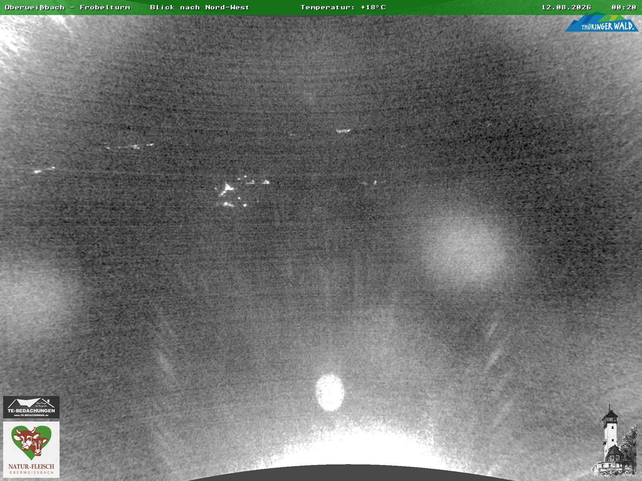 Archiv Foto Webcam Oberweissbach - Blick vom Fröbelturm