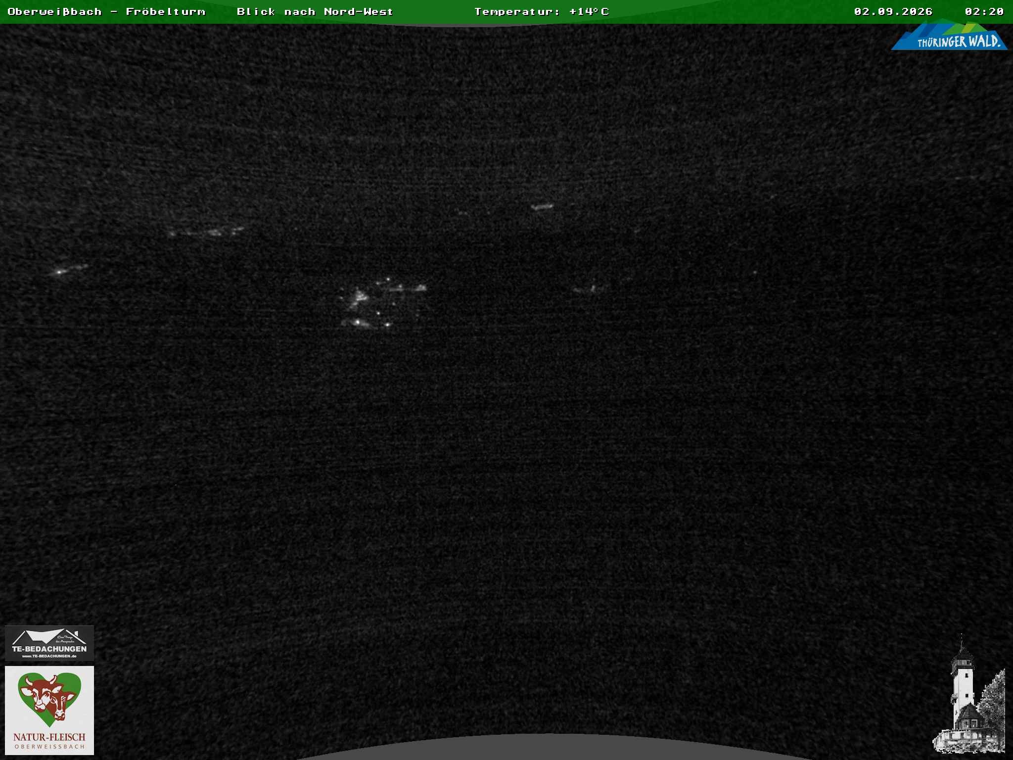 Archiv Foto Webcam Oberweissbach - Blick vom Fröbelturm