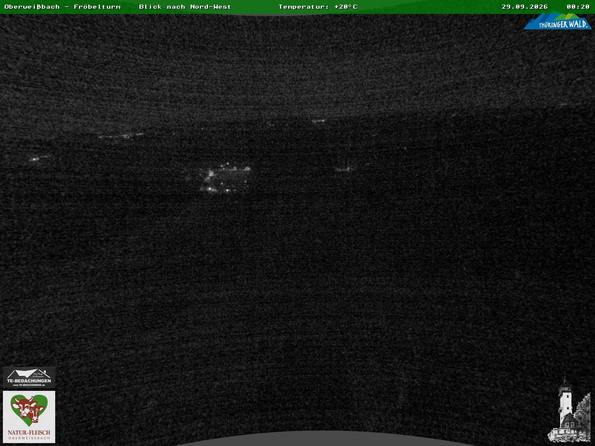 Archiv Foto Webcam Oberweissbach - Blick vom Fröbelturm