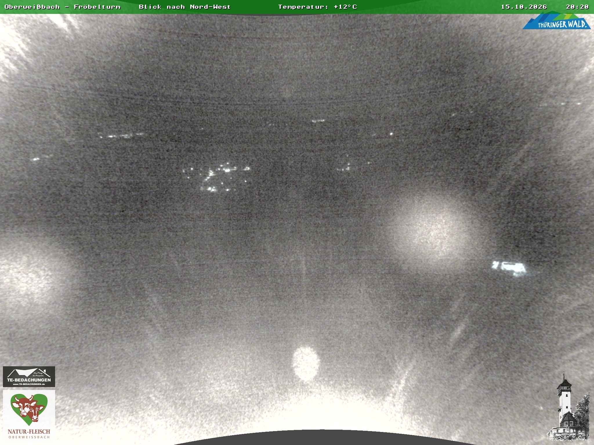 Archiv Foto Webcam Oberweissbach - Blick vom Fröbelturm