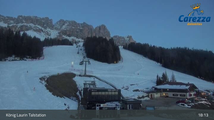 Archiv Foto Webcam Welschnofen: Sesselbahn König Laurin