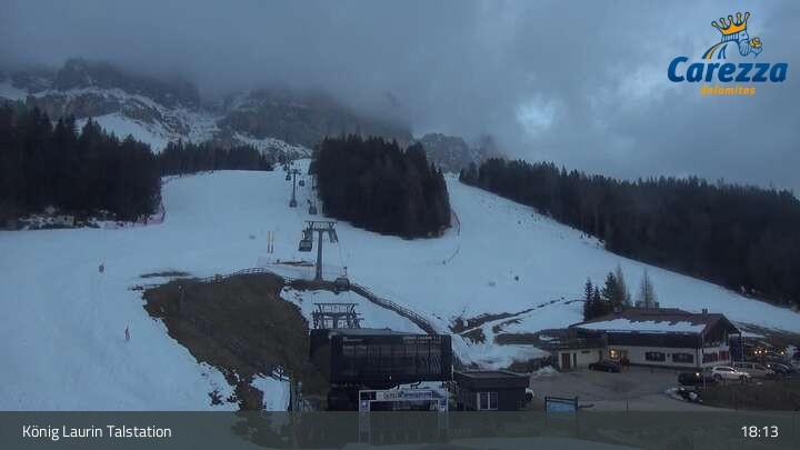 Archiv Foto Webcam Welschnofen: Sesselbahn König Laurin