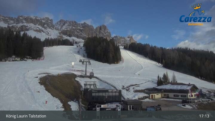 Archiv Foto Webcam Welschnofen: Sesselbahn König Laurin