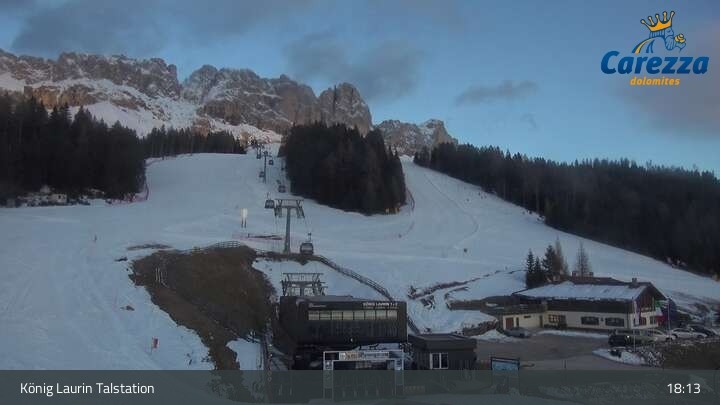 Archiv Foto Webcam Welschnofen: Sesselbahn König Laurin