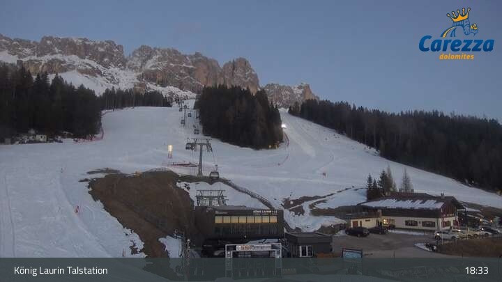 Archiv Foto Webcam Welschnofen: Sesselbahn König Laurin