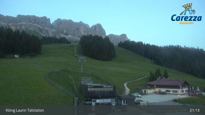Archiv Foto Webcam Welschnofen: Sesselbahn König Laurin