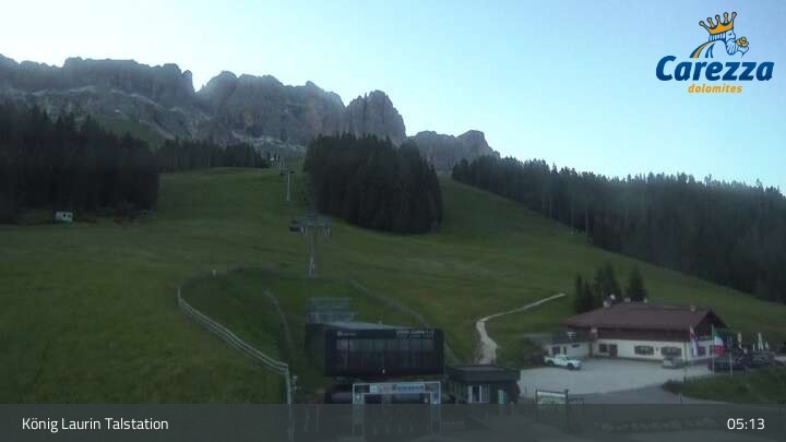 Archiv Foto Webcam Welschnofen: Sesselbahn König Laurin