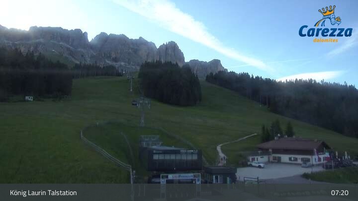 Archiv Foto Webcam Welschnofen: Sesselbahn König Laurin