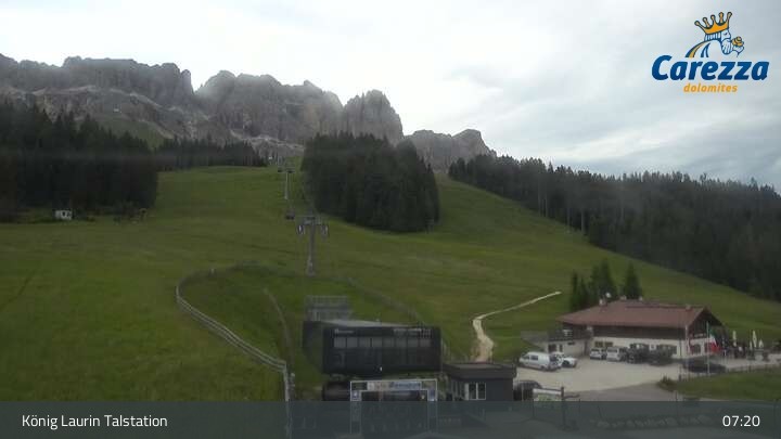 Archiv Foto Webcam Welschnofen: Sesselbahn König Laurin