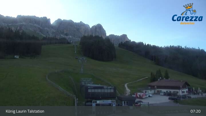 Archiv Foto Webcam Welschnofen: Sesselbahn König Laurin