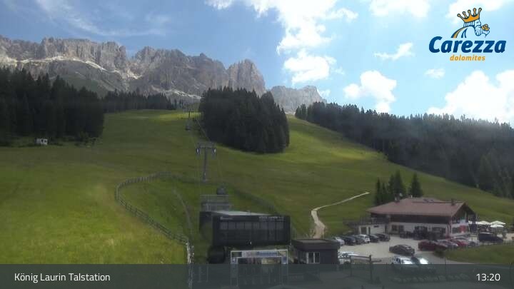 Archiv Foto Webcam Welschnofen: Sesselbahn König Laurin