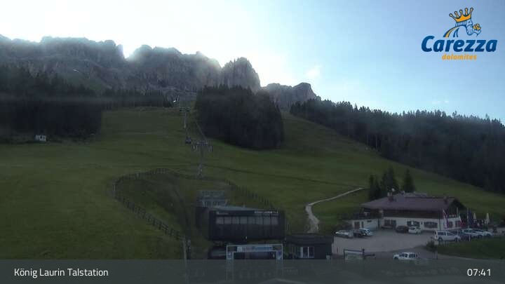 Archiv Foto Webcam Welschnofen: Sesselbahn König Laurin