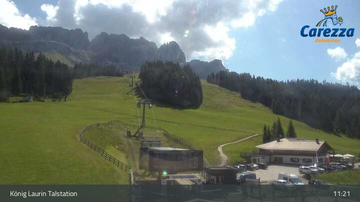 Archiv Foto Webcam Welschnofen: Sesselbahn König Laurin