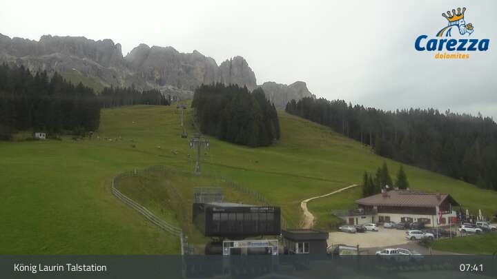 Archiv Foto Webcam Welschnofen: Sesselbahn König Laurin