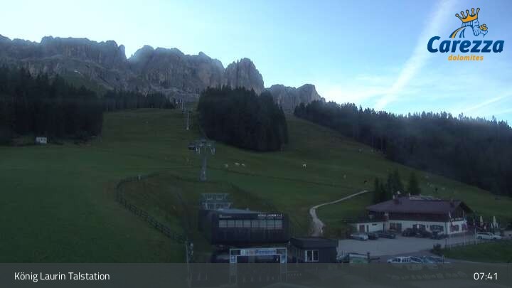 Archiv Foto Webcam Welschnofen: Sesselbahn König Laurin