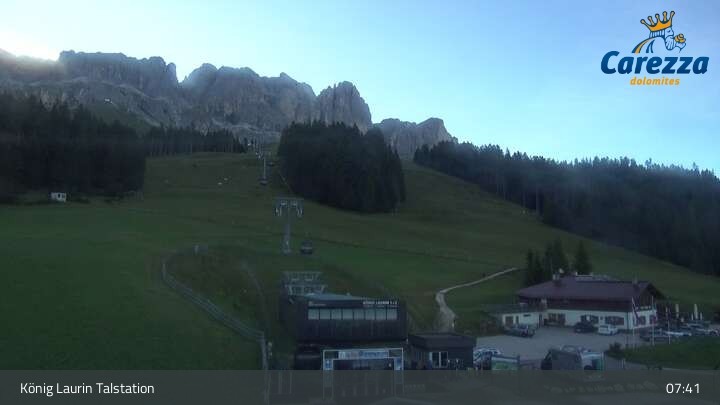 Archiv Foto Webcam Welschnofen: Sesselbahn König Laurin