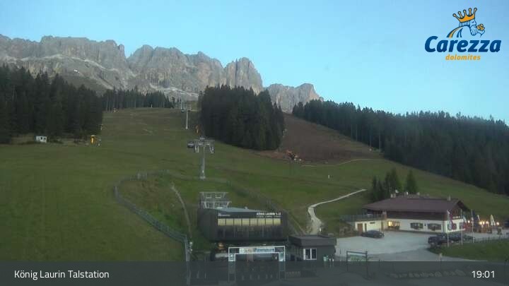 Archiv Foto Webcam Welschnofen: Sesselbahn König Laurin