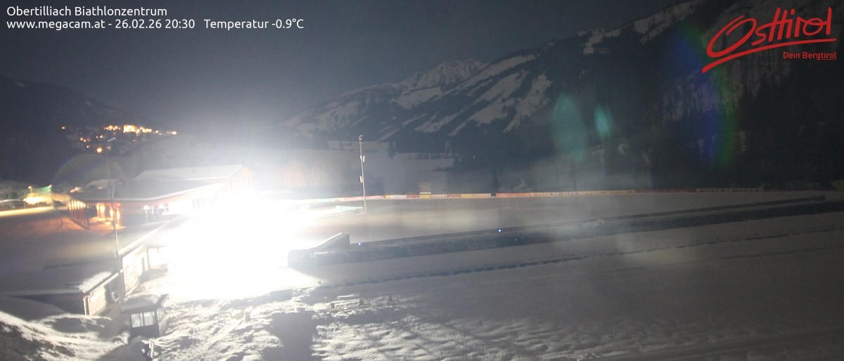 Archived image Webcam Biathlon centre Obertilliach