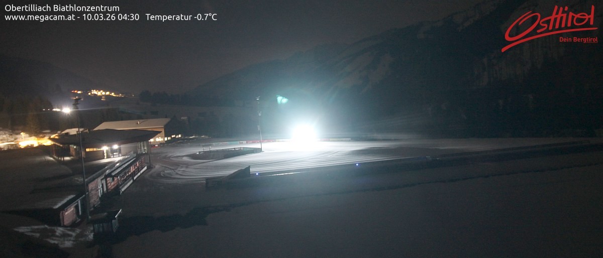 Archiv Foto Webcam Biathlonzentrum Obertilliach, Osttirol