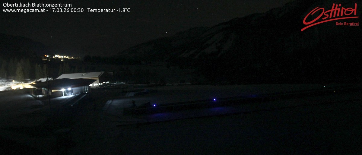 Archiv Foto Webcam Biathlonzentrum Obertilliach, Osttirol