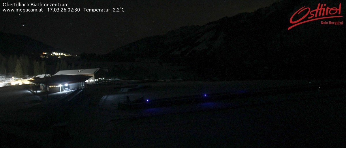 Archiv Foto Webcam Biathlonzentrum Obertilliach, Osttirol