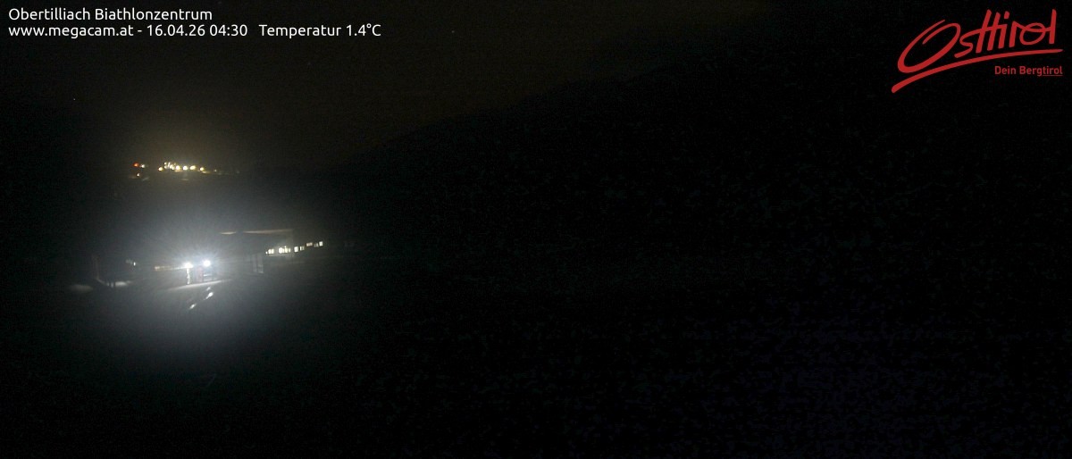 Archived image Webcam Biathlon centre Obertilliach