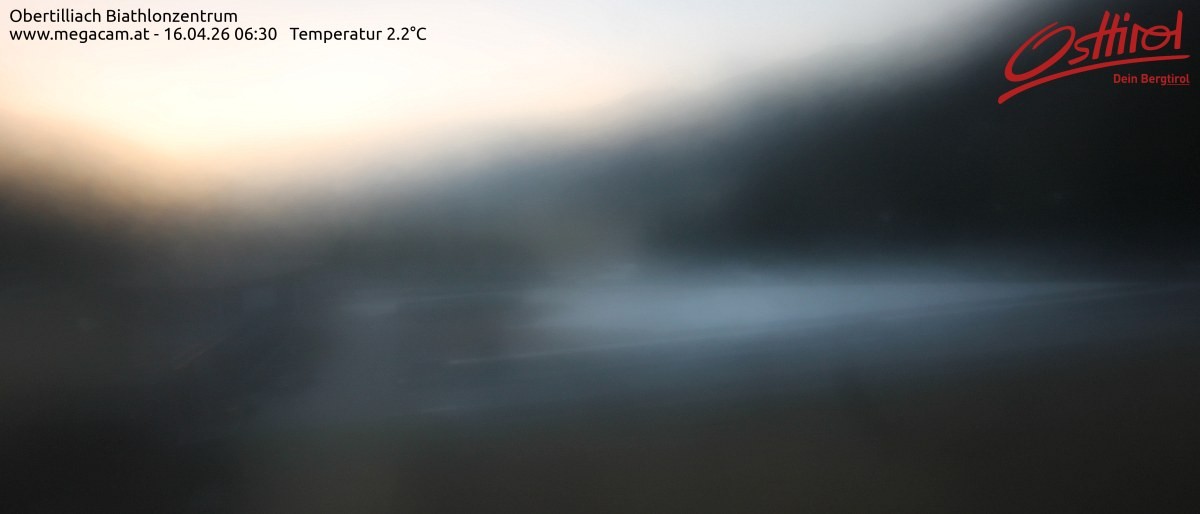 Archived image Webcam Biathlon centre Obertilliach