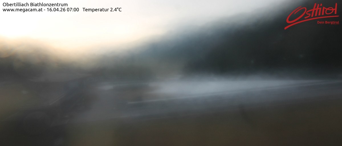 Archived image Webcam Biathlon centre Obertilliach