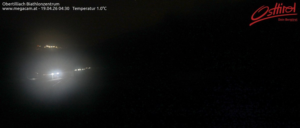 Archiv Foto Webcam Biathlonzentrum Obertilliach, Osttirol