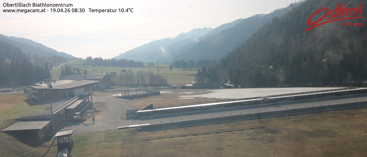 Archiv Foto Webcam Biathlonzentrum Obertilliach, Osttirol