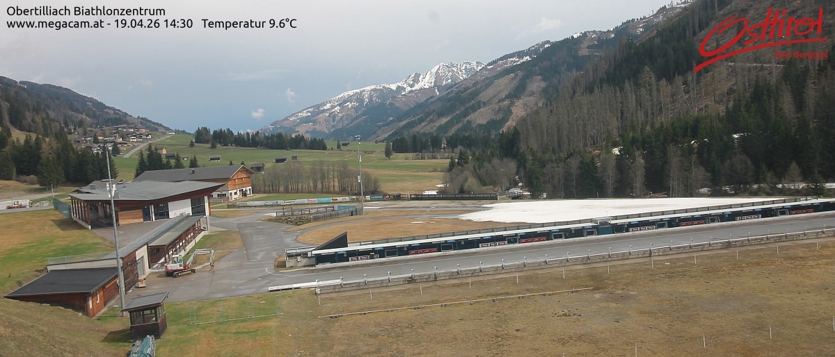 Archiv Foto Webcam Biathlonzentrum Obertilliach, Osttirol