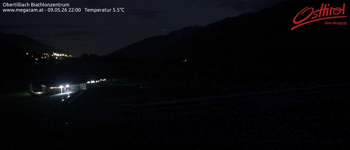 Archiv Foto Webcam Biathlonzentrum Obertilliach, Osttirol