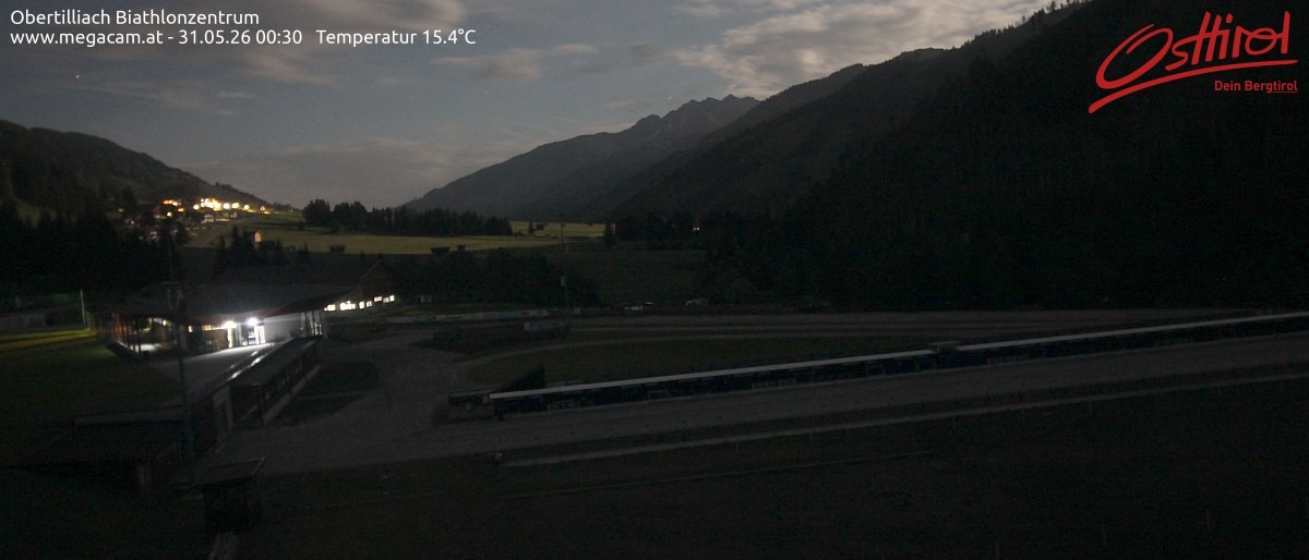 Archiv Foto Webcam Biathlonzentrum Obertilliach, Osttirol