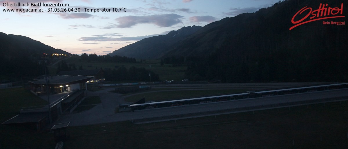 Archiv Foto Webcam Biathlonzentrum Obertilliach, Osttirol