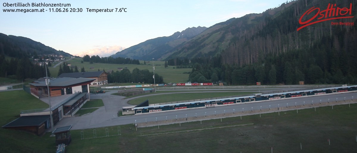 Archived image Webcam Biathlon centre Obertilliach
