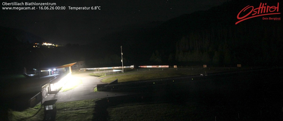 Archived image Webcam Biathlon centre Obertilliach