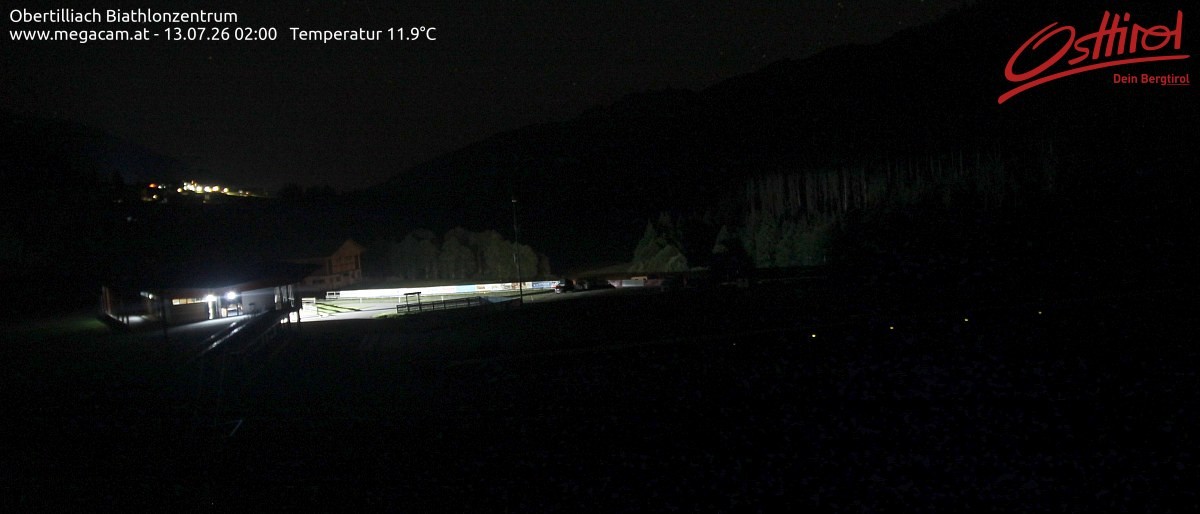 Archiv Foto Webcam Biathlonzentrum Obertilliach, Osttirol