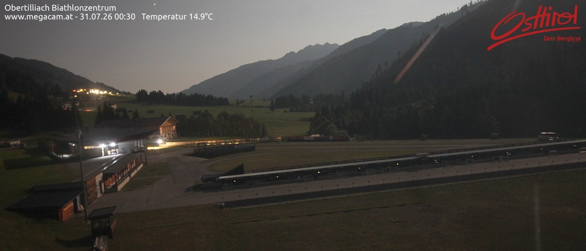 Archived image Webcam Biathlon centre Obertilliach