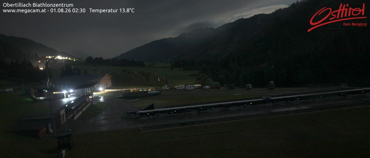 Archived image Webcam Biathlon centre Obertilliach