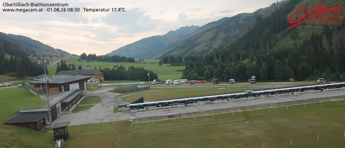 Archived image Webcam Biathlon centre Obertilliach